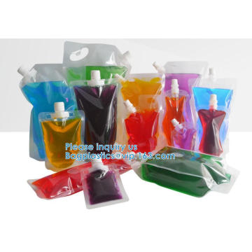 Wine Pouch Liquid Pack Bag, Drink Packaging Pouch With Spout, 3L 5L 10L 22L Plastic Aluminum Foil Wine Bag